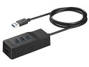 商品説明商品詳細対応OSWindowsインターフェイスUSB3.0/USB2.0/USB1.1（Type-A）ポート数4ポート電源供給方式セルフパワー/バスパワー供給電流[セルフパワー時] 4ポート合計2500mA以内 [バスパワー時] 4ポート合計800mA以内（USB3.0ポート接続時）ケーブル長約1.0m※コネクター部除く外形寸法（高さ×幅×奥行き）25×35×91mm※ケーブル・突起物含まず質量約80g製品構成本体、ACアダプター（12V、1.5A）、取扱説明書/保証書BSH4A110U3BK