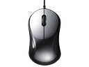 BUFFALO バッファロー 有線BlueLED光学式マウス 静音 3ボタン BSMBU100BK ブラック(2)