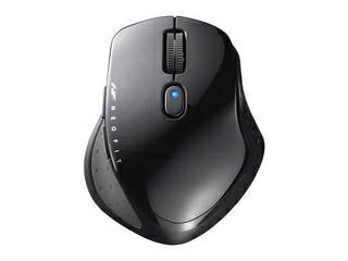 BUFFALO バッファロー 無線 BlueLED 5ボタン ネオフィットマウス Sサイズ ブラック BSMBW510SBK