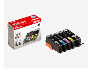 樂天商城 - CANON キヤノン 【純正】インクタンク BCI-351(BK/C/M/Y)+BCI-350 マルチパック(標準) BCI-351+350/5MP 6552B003