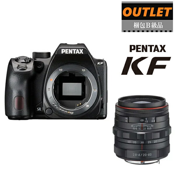 カスタムイメージSpecial Edition『春紅（HARUBENI）』対応※要ファームアップ PENTAX ペンタックス 【梱包B級品】PENTAX KF ボディキット ブラック＋DA 20-40mmF2.8-4ED Limited DC WR(ブラック) セット