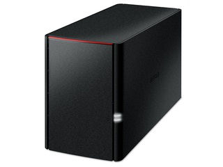 BUFFALO バッファロー LAN接続ハードディスク（NAS） 2TB LinkStation for SOHO RAID機能搭載 LS220DN0202B 単品購入のみ可（取引先倉庫からの出荷のため） クレジットカード決済 代金引換決済のみ