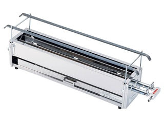 SA18−0二本パイプ焼鳥器　（大）／12・13A(3)