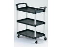 CAMBRO キャンブロ 【代引不可】KDサービスカート BC331KD(110)ブラック