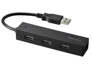 BUFFALO/バッファロー USB2.0ハブ 4ポー