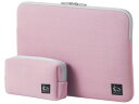 HAKUBA ハクバ SCH-PCMPSTPP (パステルピンク) Chululu(チュルル) PCインナーケース 13.3インチ&マルチポーチ
