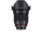 ※メーカー在庫僅少の為、納期にお時間がかかる場合があります。 SAMYANG サムヤン 16mm F2.0 ED AS UMC CS ニコンF（AE）用 ※受注生産のため、キャンセル不可 【受注後、納期約2～3ヶ月かかります】