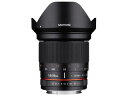 ※メーカー在庫僅少の為、納期にお時間がかかる場合があります。 SAMYANG サムヤン 20mm F1.8 ED AS UMC キヤノンEF用