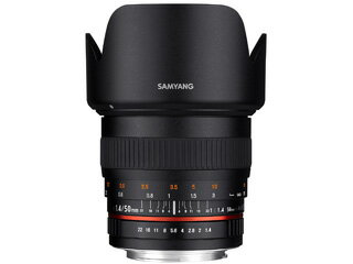 ※メーカー在庫僅少の為、納期にお時間がかかる場合があります。 SAMYANG サムヤン 50mm F1.4 AS UMC ニコンF用 ※受注生産のため、キャンセル不可 【受注後、納期約2～3ヶ月かかります】