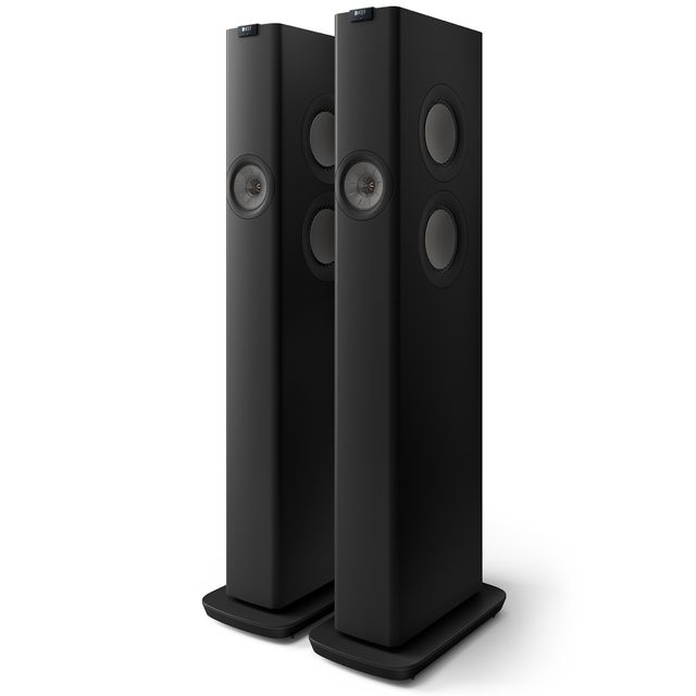 KEF JAPAN LS60 Wireless (カーボンブラック) ワイヤレス HiFi スピーカー ペア