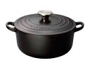 LE CREUSET ル・クルーゼ ル・クルーゼ トラディション ココットロンド 24cm 2101-24-0 マットブラック