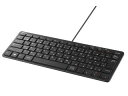 BUFFALO バッファロー USB接続 有線コンパクトキーボード ブラック BSKBU300BK(2)