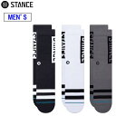 STANCE スタンス 【メンズ】THE OG 3パック 【ブラック/ホワイト】【L(25.5-29.0cm)】A556C20OG3 THE OG 3 PACK