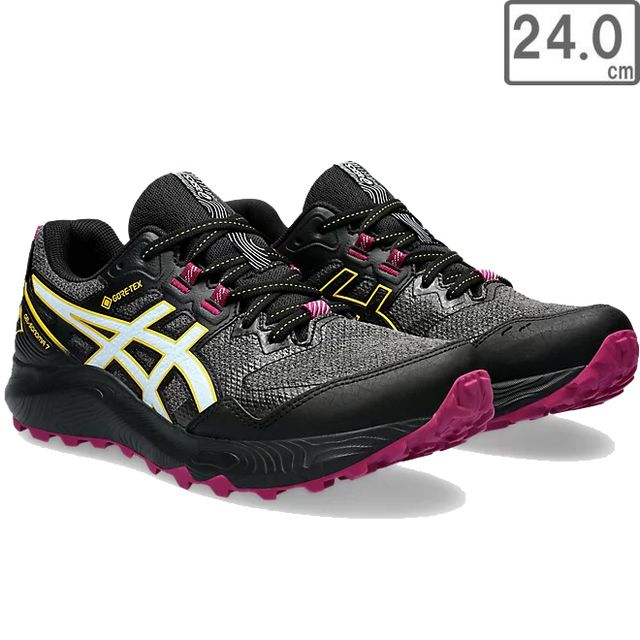 アシックス asics 【レディース】ゲルソノマ 7 ゴアテックス 1012B414 【24.0cm】【スタンダード】 【ブラック/ライトブルー】 GEL-SON..