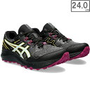 アシックス asics 【レディース】ゲルソノマ 7 ゴアテックス 1012B414 【24.0cm】【スタンダード】 【ブラック/ライトブルー】 GEL-SON..