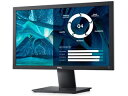 安心のメーカー3年保証付き DELL デル HD+解像度 19.5型ワイド液晶ディスプレイ E2020H ブラック 単品購入のみ可(同一商品であれば複数購入可) クレジットカード決済 代金引換決済のみ