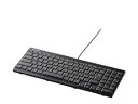BUFFALO バッファロー USB接続 有線スリムキーボード ブラッ...(2)