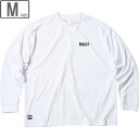 REEF リーフ 【メンズ】ヘリテージ ロゴ ラッシュロングスリーブTシャツ 【ホワイト】【Mサイズ】RFTEM2320 ラッシュガード 超軽量 吸湿速乾 UVカット 4wayストレッチ HERITAGE LOGO RASH TEE