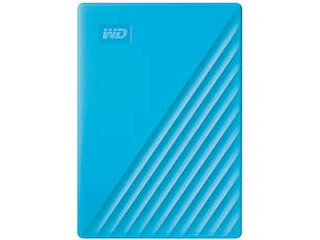 WESTERN DIGITAL ウエスタンデジタル USB3.0対応ポータブルハードディスク My Passport 4TB WDBPKJ0040BBL-JESN ブルー