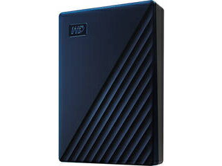 WESTERN DIGITAL ウエスタンデジタル Mac用ポータブルハードディスク My Passport for Mac 4TB WDBA2F0040BBL-JESE ブルー