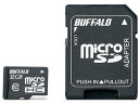 BUFFALO obt@[ microSDHCJ[h 32GB Class10iNX10j SDϊA_v^[t RMSD-32GC10AB