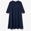 ラコステ LACOSTE 【レディース】ワンピース クールマックスミラノリブニットドレス EF066LJ99 【ネイビー】【34:Sサイズ】 EF066LJ99