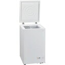 東京・神奈川・千葉・埼玉のみ配送可能 三ツ星貿易 【東京・神奈川・千葉・埼玉のみ配送可能】KM-84W チェスト型フリーザー【84L】 エクセレンス (ホワイト) 【配送時間指定不可】