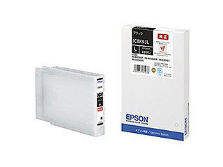 EPSON/エプソン 【純正】ビジネスインクジェット用 インクカートリッジL（ブラック）/約5000ページ対応 ICBK93L
