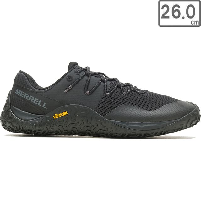 メレル MERRELL 【メンズ】トレイル グローブ 7 【ブラック/ブラック】【26.0cm】M037151 ベアフットシ..