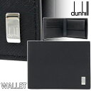 Dunhill ダンヒル メンズ 二つ折財布 ブラック Plain 紙幣 お札 コイン 小銭 カード 22R2P10PS001R