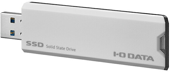 I・O DATA アイ・オー・データ USB10Gbps（USB 3.2 Gen2）対応 スティックSSD 1TB SSPS-US1W ホワイト×ブラック