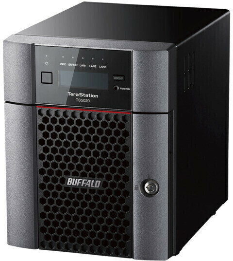 BUFFALO バッファロー ネットワーク対応ハードディスク NAS TeraStation 4ドライブ 12TB TS5420DN1204 単品購入のみ可（同一商品であれば複数購入可） クレジットカード決済 代金引換決済のみ