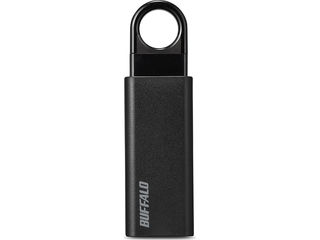 BUFFALO バッファロー オートリターン機構搭載ノックスライド式 USB3.1（Gen1） USBメモリー 16GB ブラック RUF3-KS16GA-BK