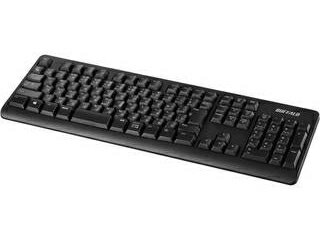 BUFFALO バッファロー 無線2.4GHz フルキーボード ブラック BSKBW120BK BUFFALO バッファロー 無線2.4GHz フルキーボード ブラック BSKBW120BK