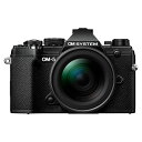 OM SYSTEM オーエムシステム 【今ならスペア電池1個プレゼント】OM-5 12-45mm F4.0 PRO レンズキット ブラック