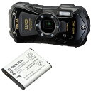 PENTAX ペンタックス WG-90(ブラック)+純正バッテリーD-LI92セット【wg90set】