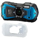 PENTAX ペンタックス WG-90(ブルー)+O-CC1252 プロテクタージャケットセット【wg90set】