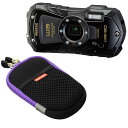 PENTAX ペンタックス WG-90(ブラック)+O-CC135 カメラケースセット【wg90set】