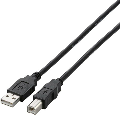 ELECOM エレコム USB2.0ケーブル/A-Bタイプ/ノーマル/5m/ブラック U2C-BN50BK ELECOM エレコム USB2.0ケーブル/A-Bタイプ/ノーマル/5m/ブラック U2C-BN50BK