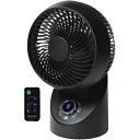 TEKNOS テクノス SAK-346KDC DCモーターフルリモコン360度3D首振りサーキュレーター ブラック