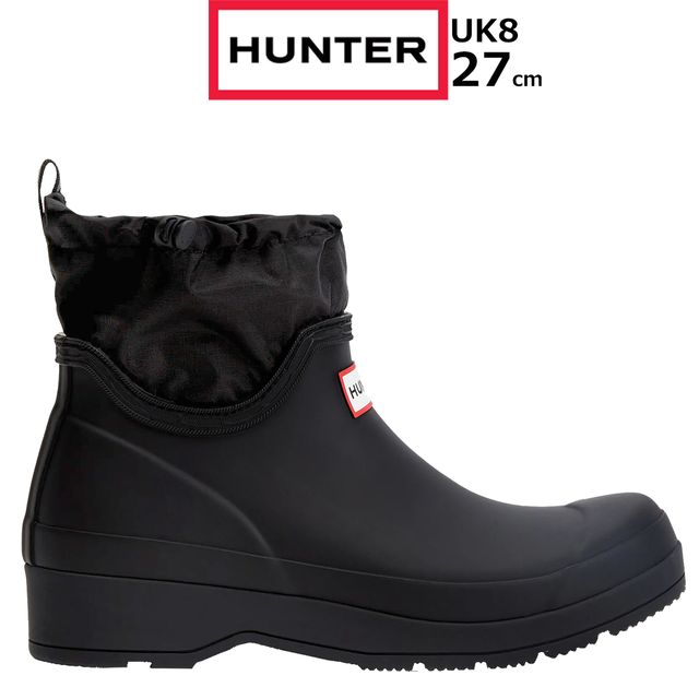 HUNTER ハンター 【ユニセックス】プレイ ショート トラベル ブーツ【ブラック】【27cm】UFS4020RMA-BLK