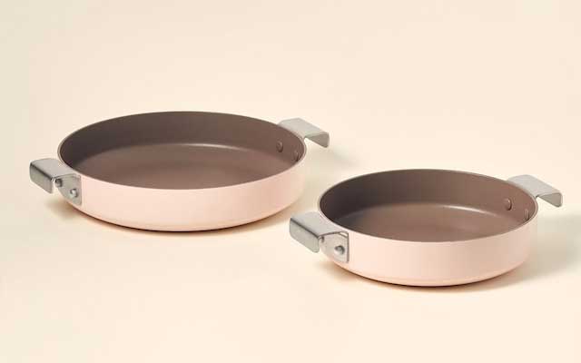Dr.HOWS ドクターハウス CFP10100009　PLATING（プレーティング）両手 フライパン ラウンド型 24cm(コットンピーチ) gimmick-10148932 GIMMICK サンプル画像3
