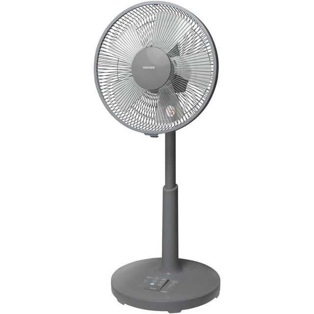 TEKNOS テクノス KI-327DC-G フルリモコンDCリビング 扇風機 グレー