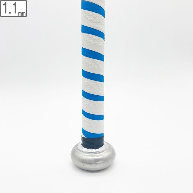 SSK エスエスケイ イオミックグリップテープ 【1.1mm】【ブルー×ホワイト】 SBA3002F