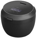 【5年間延長保証込】Panasonic パナソニック SR-V10BB-K(ブラック) 可変圧力IHジャー炊飯器 Bistro 5.5合炊き