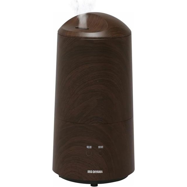 IRIS OHYAMA アイリスオーヤマ UHM-280BM-T 超音波式加湿器 樽型 木目調 【適応床面積：約4.5畳(7m2)　..