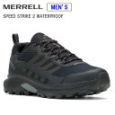 メレル MERRELL 【メンズ】スピードストライク2 ウォータープルーフ 【ブラック】 M037841 SPEED STRIKE 2 WATERPROOF