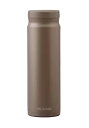 IRIS OHYAMA アイリスオーヤマ ステンレスマグボトル スクリュー 500ml SM-S500 モカ【保温・保冷両用】