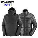 サロモン SALOMON 【メンズ】ダガー 3イン1 インサレーションジャケット【ディープブラック】 LC2105300 防水 防風 保温 DAGGER 3-I...