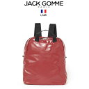 Jack Gomme ジャックゴム 【ユニセックス】LAMI【RED】24H1191.LV02A 小さめリュック0011 【正規販売店】